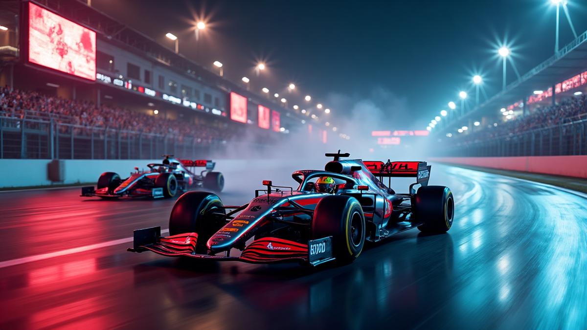 Image héro présentant LED Solutions for Motorsport - spécialisé motorsport