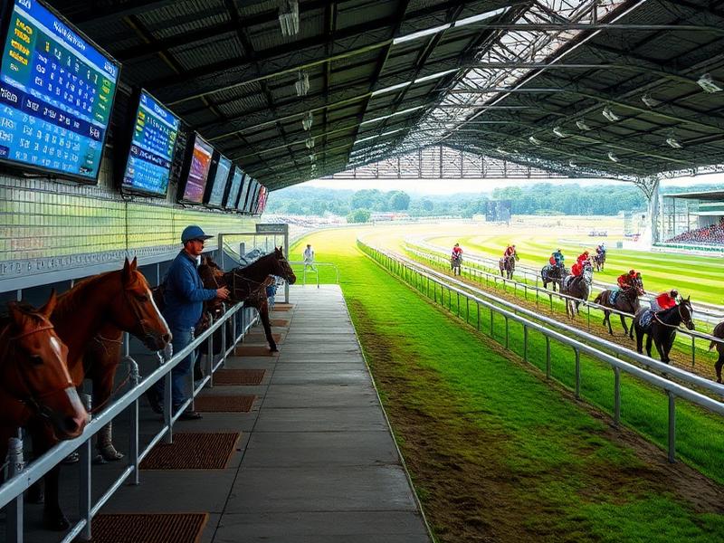 Paddock & Weighing Screens