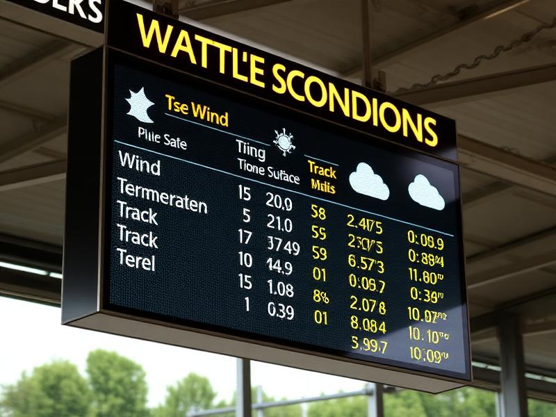 Real-Time Track Conditions